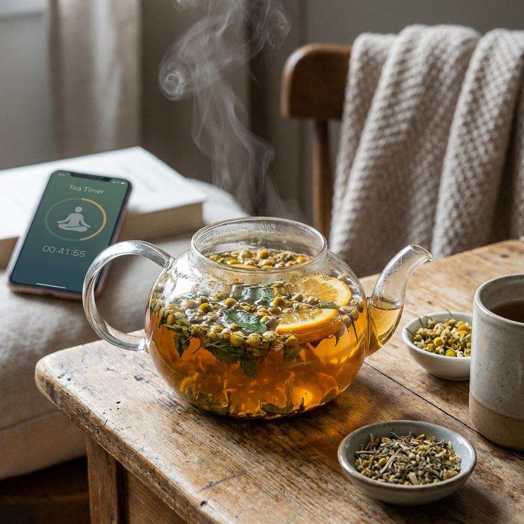 Nature's Calm: The Anxiety-Reducing Power of Herbal Tea