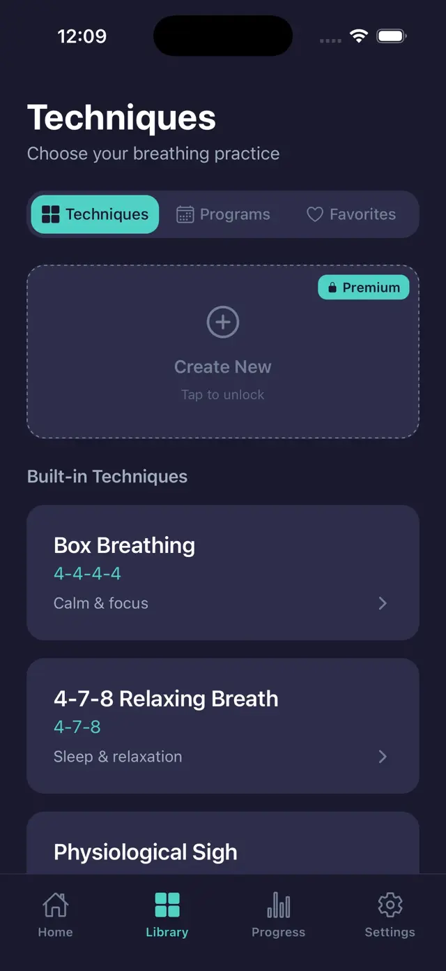 Flow Breath App